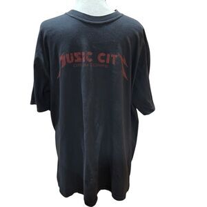 Music City Drum Corp Tee-Shirt Heavyweight Cotton Comfort Colors Black Men‎ XL